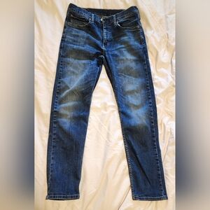 Levi's Mens 32W 32L Blue Denim Jeans with Classic Label